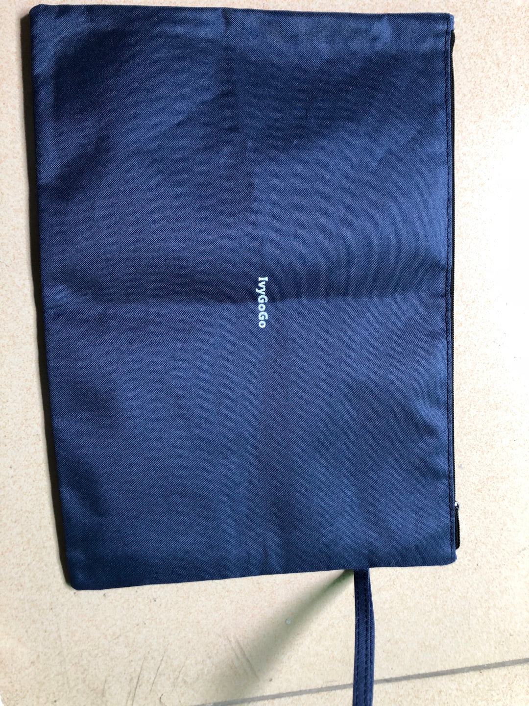 IvyGoGo arge-capacity data bag、Cloth portfolio、Zipper bag