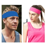 Mamimia Unisex Solid Color Breathable Running Yoga Sporting Headband