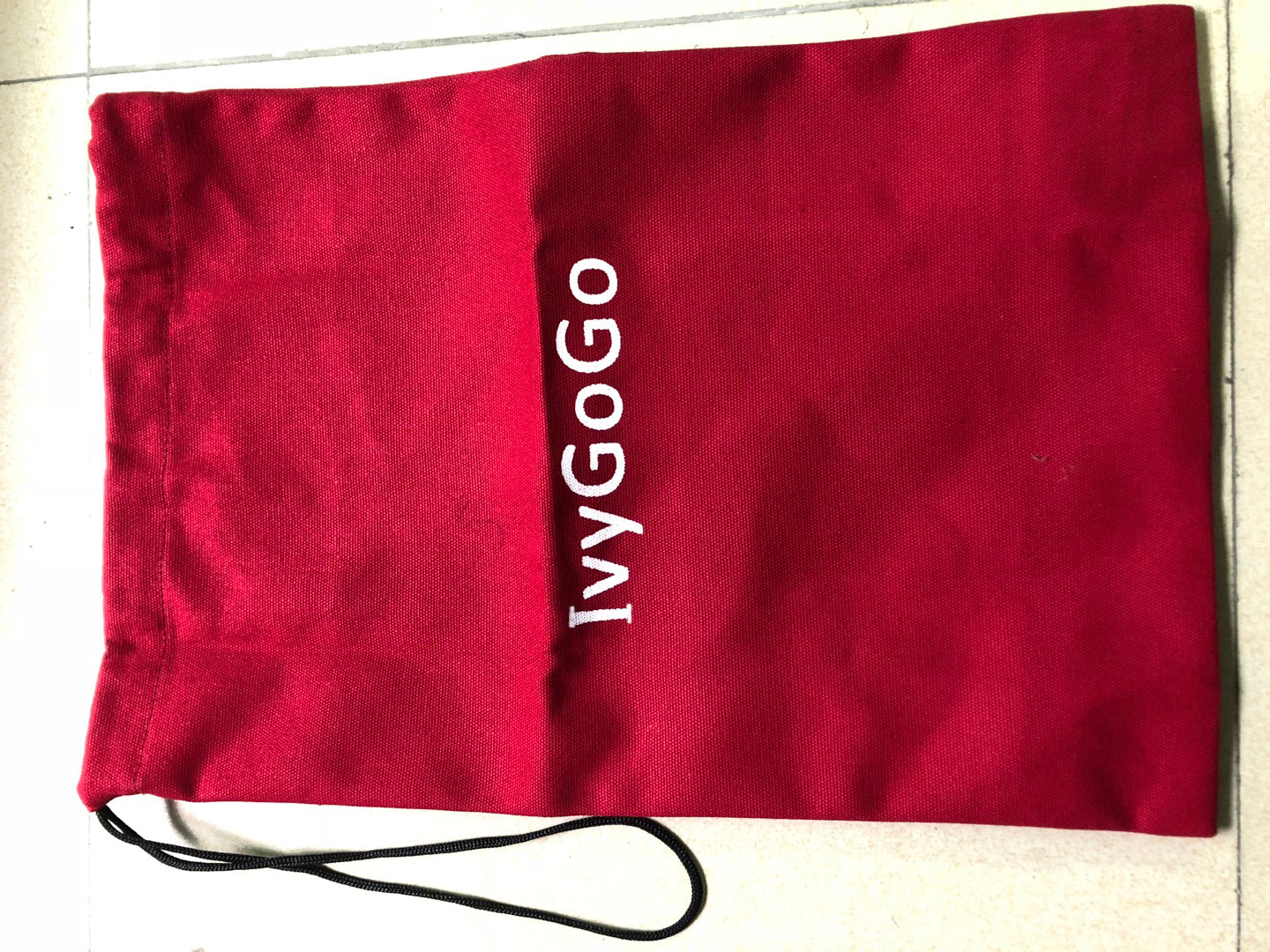 IvyGoGo Bank special canvas drawstring type business cash transfer bag