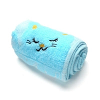 gleeyoke Fashion 1 Piece Embroidery Animal Pattern Soft Towel for Kids Children